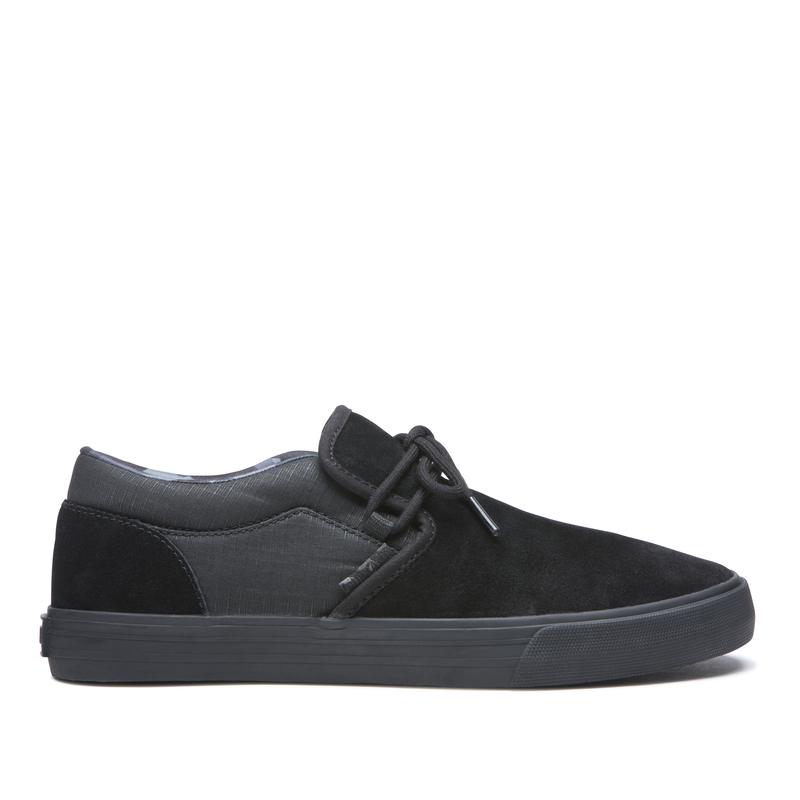 Supra CUBA Sneaker Low Damen Schwarz / DunkelGrau Deutschland KIQPT5487